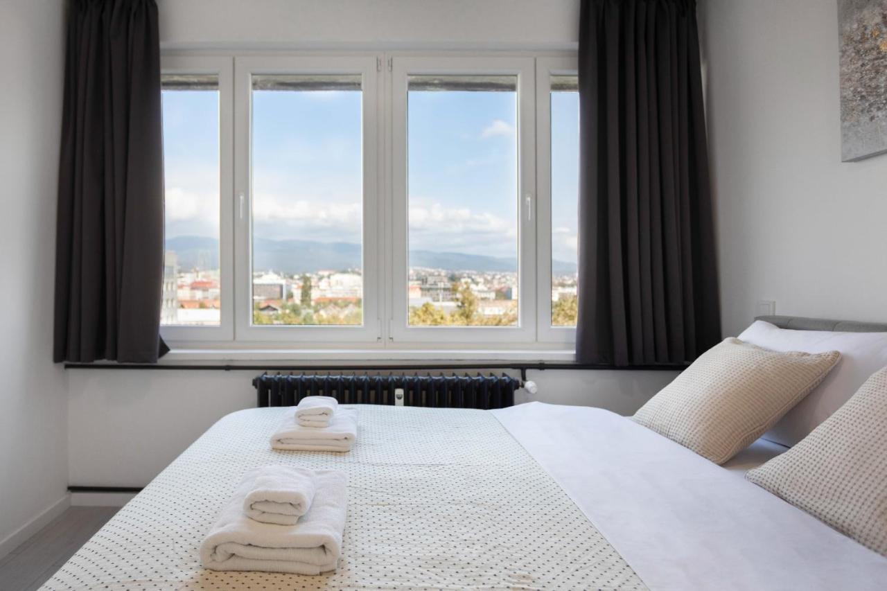 Spacious 2Bdr Apartment- Skyline View Zagreb Exterior foto